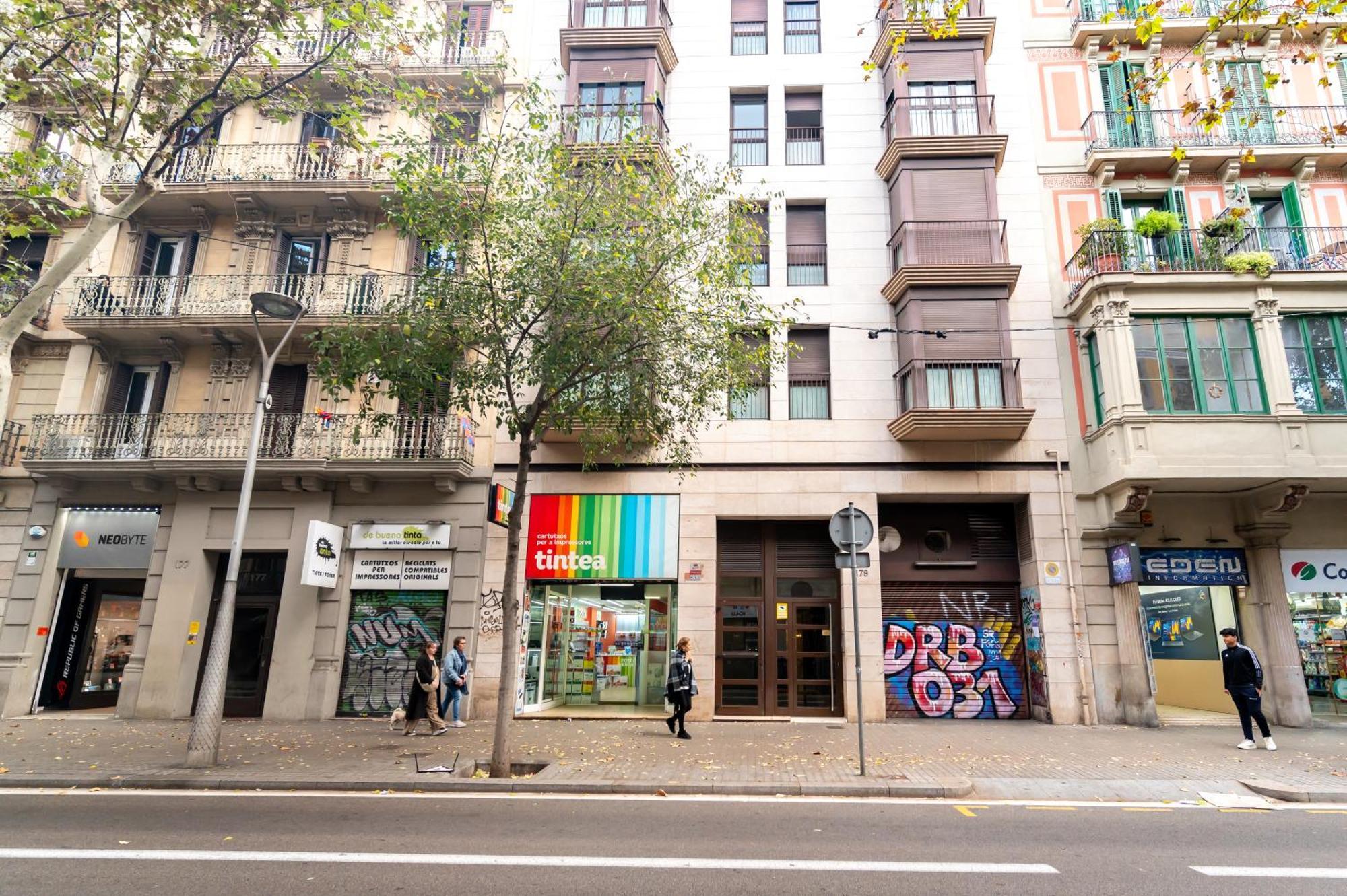 Comfy Downtown + Private Terrace Leilighet Barcelona Eksteriør bilde